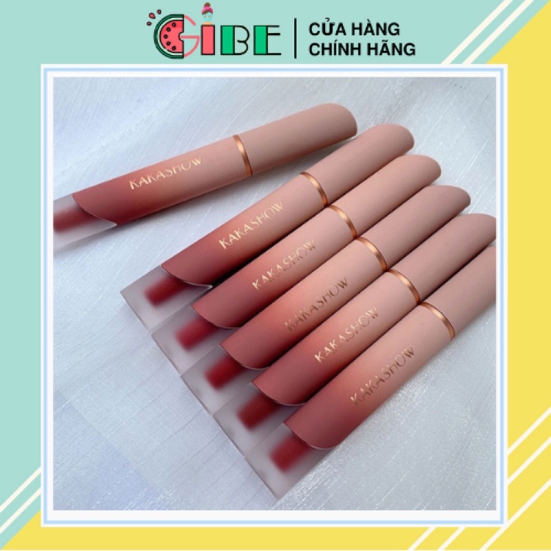 Son kem lì CVZ Kakashow vỏ nhung cao cấp nội địa Trung