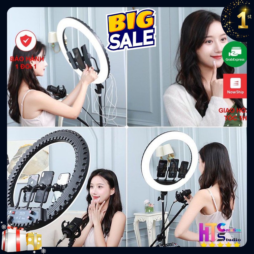 ( 𝐅𝐑𝐄𝐄 𝐒𝐇𝐈𝐏 ) Đèn LiveStream 20cm 26cm 33cm 35cm 45cm | QUAY TIKTOK ,MAKEUP TRANG ĐIỂM BÁN HÀNG | BigBuy360 - bigbuy360.vn