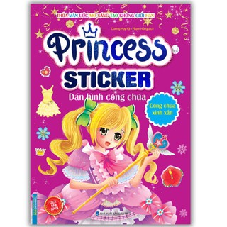 Sách - Princess Sticker - Dán Hình Công Chúa - Công Chúa Xinh Xắn
