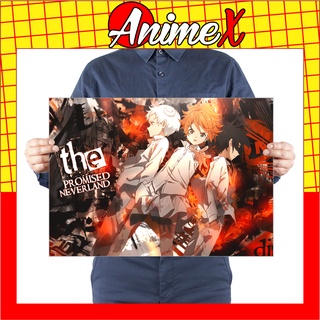 Tấm Poster Áp Phích Anime Miền Đất Hứa - The Promised Neverland - Yakusoku no Neverland - Poster Dán Tường By AnimeX