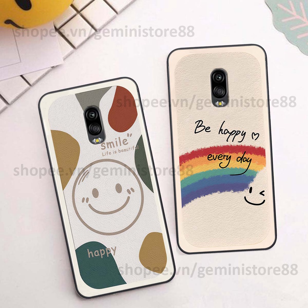 Ốp Samsung J7 Plus / J7+ in hình cô gái be happy trẻ trung cá tính năng động