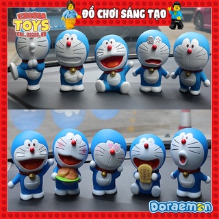 Mô hình đồ chơi mèo ú doraemon stand by me - đồ chơi lắp ghép sáng tạo