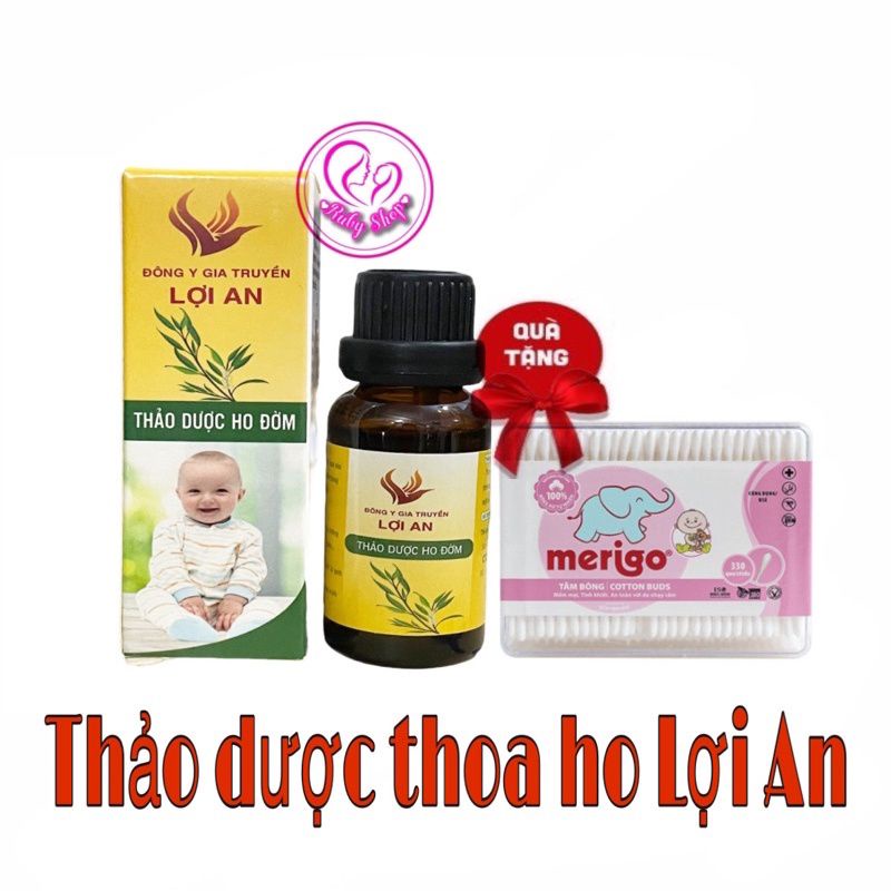 Tinh Dầu Ho Đờm Lợi An ,Thảo dược Ho Đờm Lợi An Chính Hãng