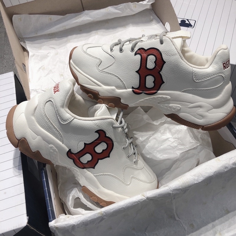 [CHÍNH HÃNG ] Giày MLB Boston Red Sox (32SHC6011), đơn giản mà chất