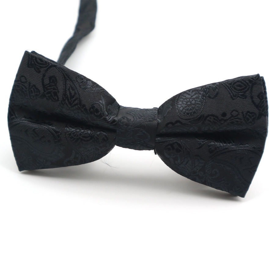 Cà Vạt Nơ Lụa Chất Lượng Cao 12CM * 6CM Cho Chú Rể