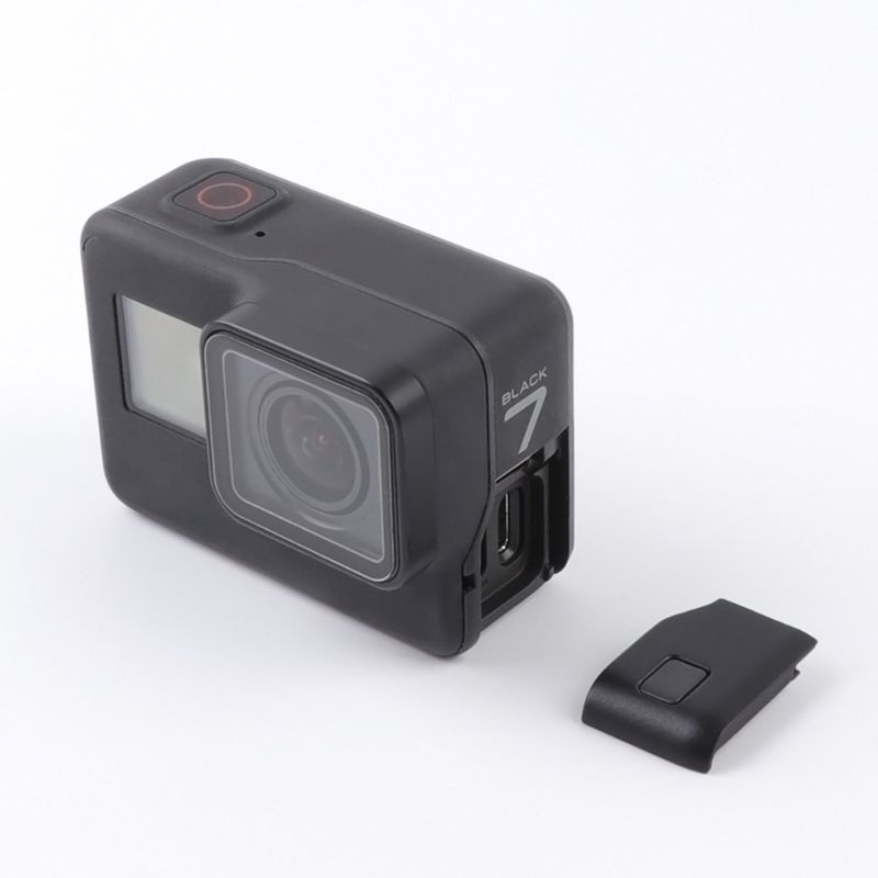 Vỏ Bọc Bảo Vệ Cửa Xe Hơi Loại C Màu Đen Thay Thế Chuyên Dụng Cho Hero 8