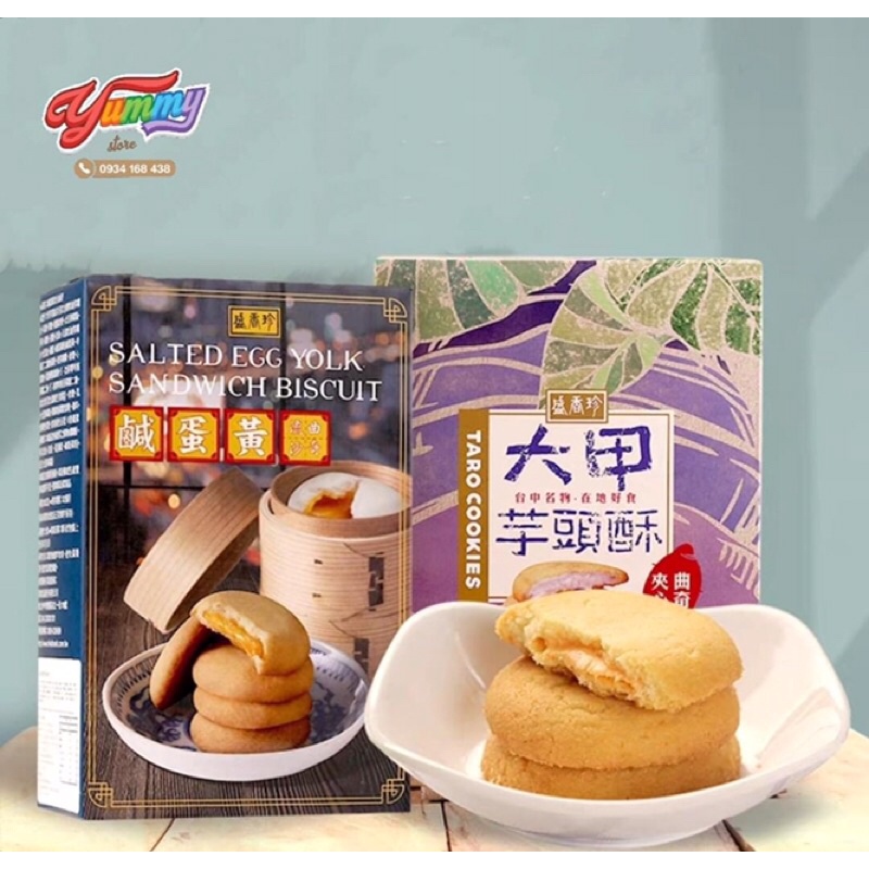 Bánh Quy Cookies Có Nhân Đài Loan