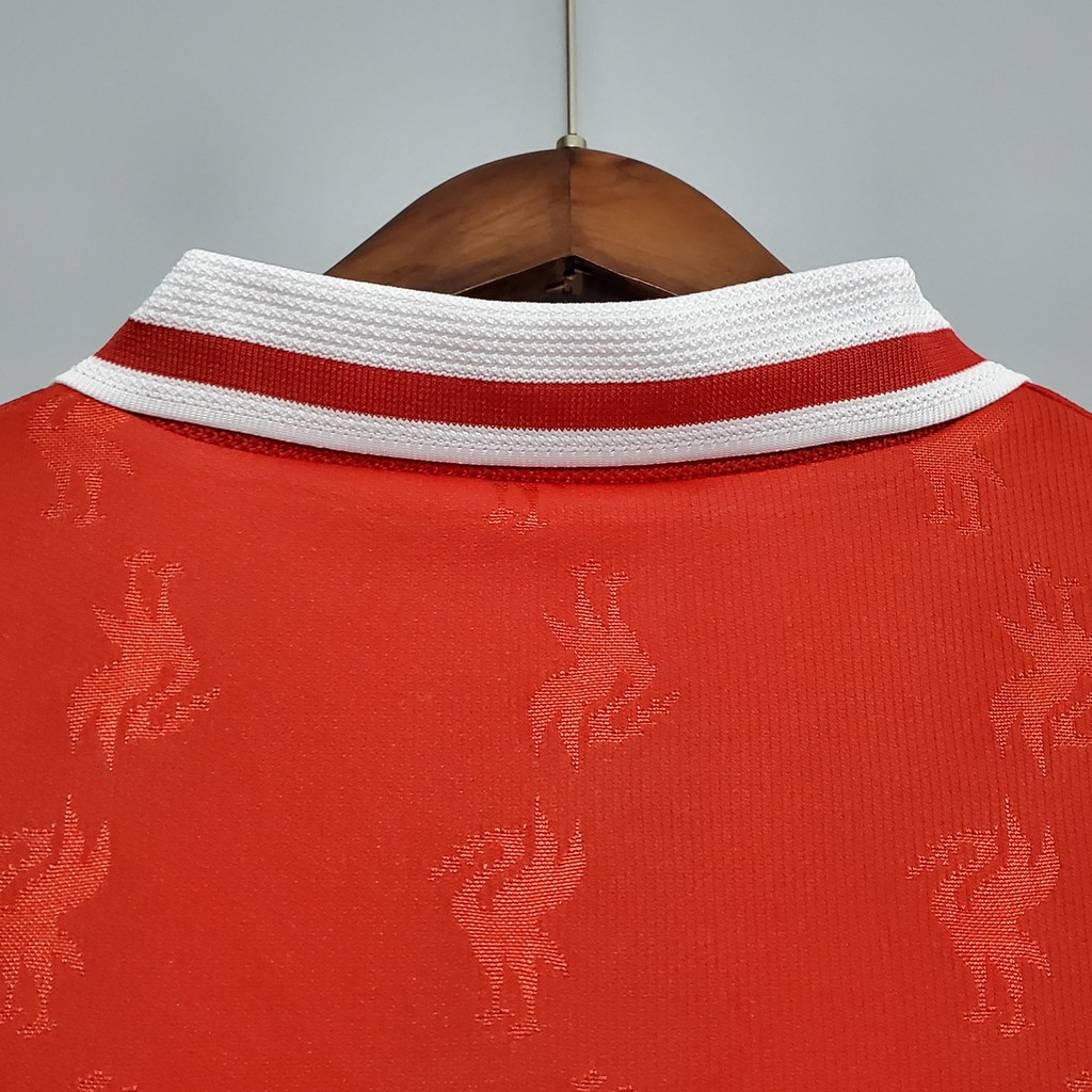 Áo Bóng Đá Đội Tuyển Liverpool 96-97 Phong Cách Retro