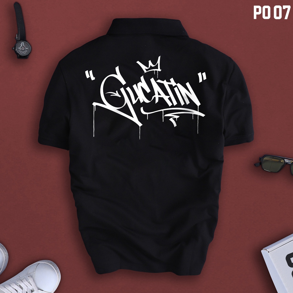 Áo Polo Gucatin street style cổ bẻ vải xịn Unisex, trẻ trung, thanh lịch - GUCATIN PO07