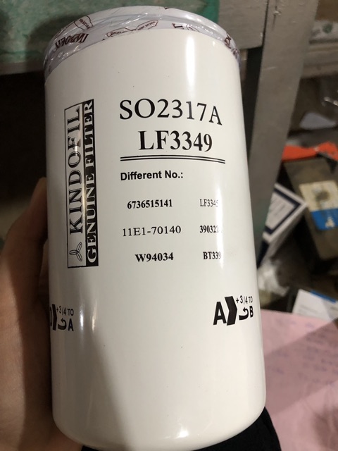 Lọc nhớt LF3349 SO2317A  oil filter