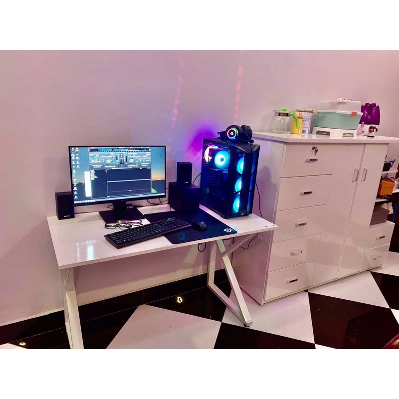 Bàn làm việc, bàn gaming kích thước 120x60, cao 75cm, giá tại xưởng | BigBuy360 - bigbuy360.vn