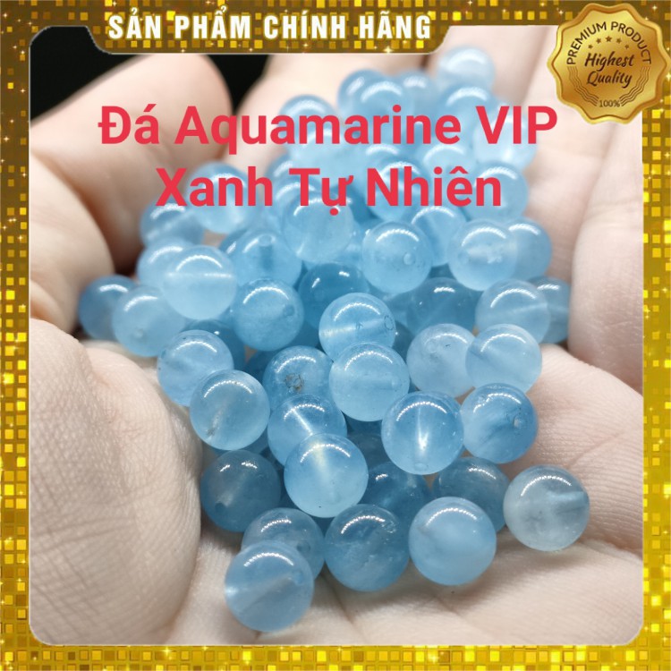 [ẢNH THẬT] HẠT LẺ AQUAMARINE HẢI NGỌC LAM LOẠI ĐẸP 1 VIÊN