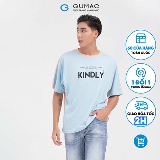 Áo thun nam tay dơi phối màu GUMAC ABB627