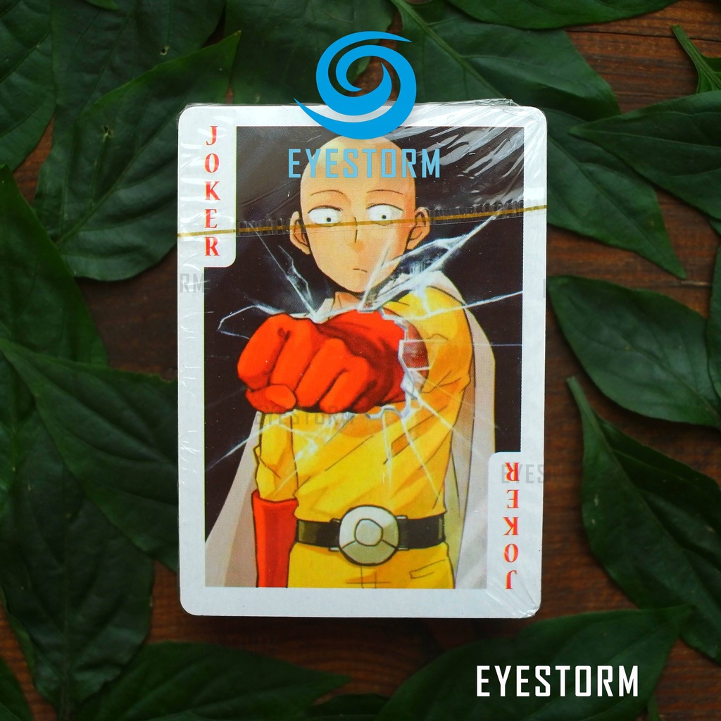Bài tây anime One Punch Man, tú lơ khơ, manga - Poker YW - 54 lá