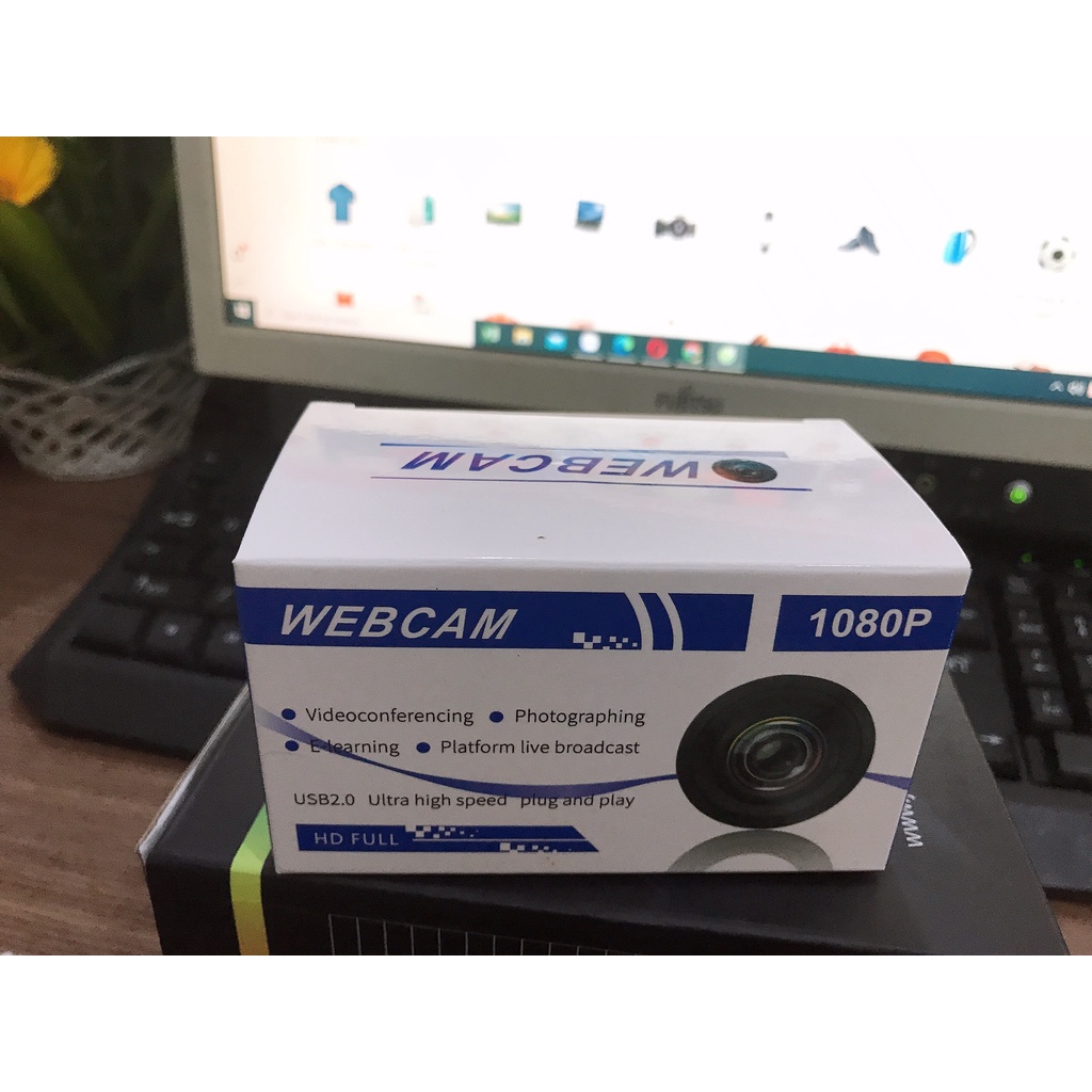 Webcam Full HD 1080P cho máy tính - Học trực Tuyến - Online