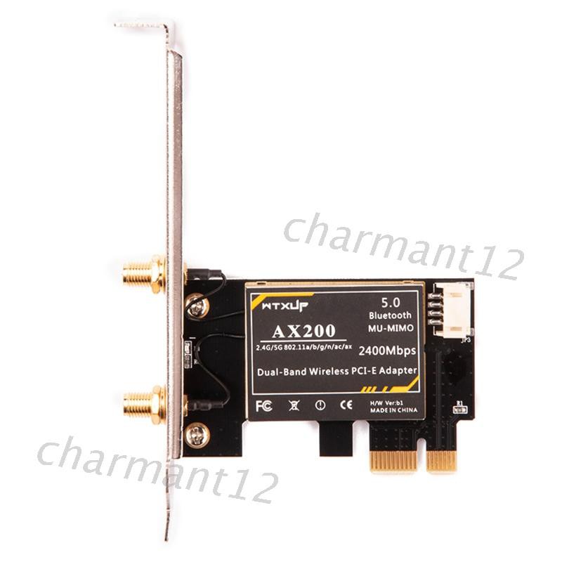 Card Mạng Không Dây Ax200 Wifi6 5g Pci-E