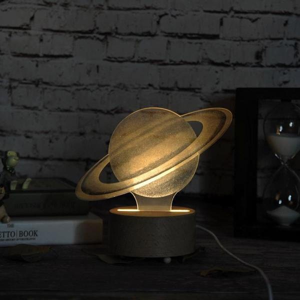 Đèn Led 3D Thegioipuzzle mẫu các hành tinh trang trid ấn tượng độc đáo