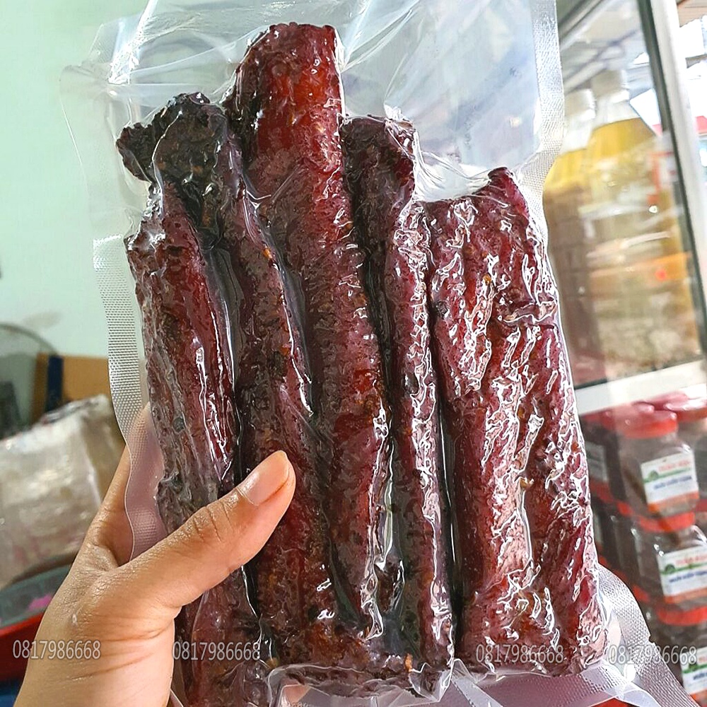 Thịt Nai Gác Bếp Mường Then chuẩn vị Tây Bắc, Khô Thịt Nai kèm mắc khén thơm lừng | BigBuy360 - bigbuy360.vn