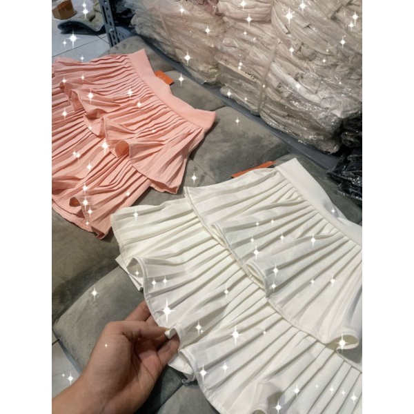 V1 CHÂN VÁY 2 TẦNG XINH LUNG LINH ĐẸP XĨU hình thật  #CHÂN_VÁY