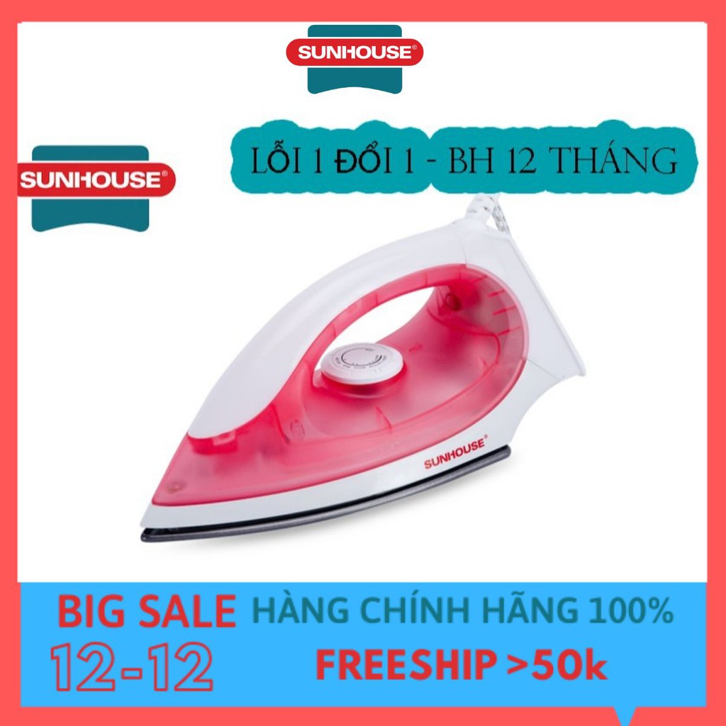 Bàn là khô SUNHOUSE SHD1072 - Bàn ủi chất lượng của sunhouse