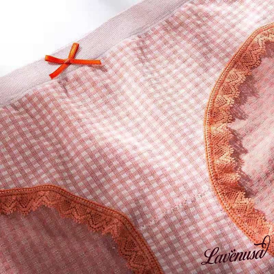 Quần lót nữ cao cấp Cotton kháng khuẩn dễ thương xinh xắn LAVENUSA QL12