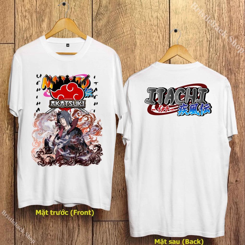[UY TÍN]🎀 Áo Uchiha Itachi - Áo Naruto - Itachi T-Shirt - Akatsuki T-Shirt siêu rẻ - UIC-036