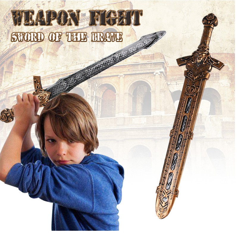 Kiếm nhựa đồ chơi trẻ em hóa thân thành kiếm sĩ
