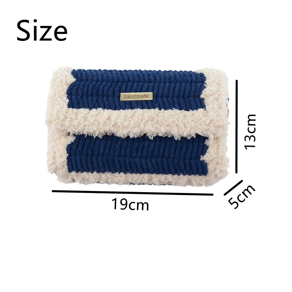 Túi xách bằng len cotton dệt bằng tay tự làm thủ công kiểu dáng xinh xắn dành cho nữ