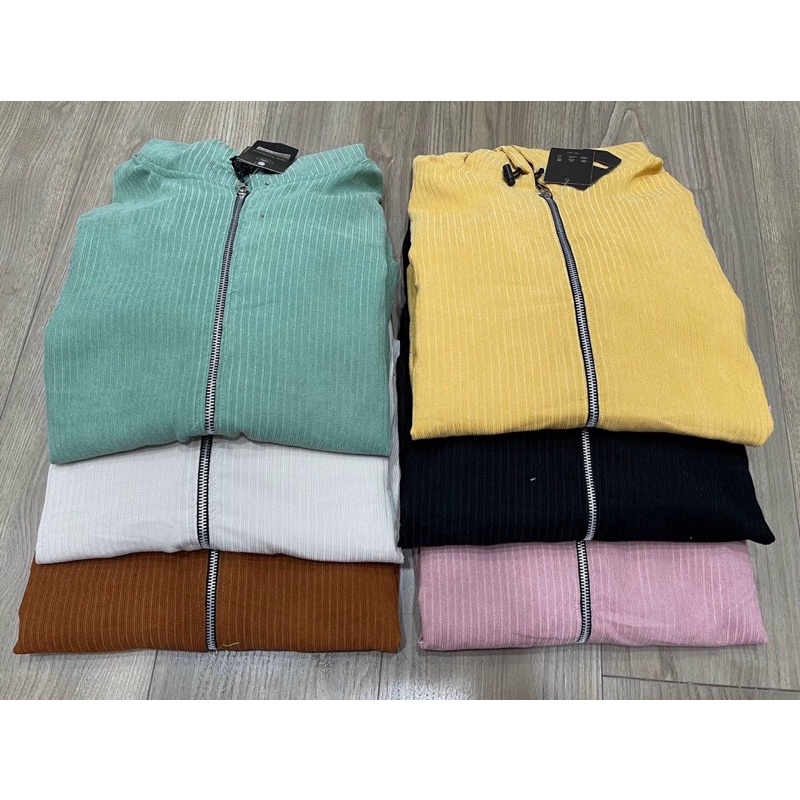 Áo khoác nhung tăm túi vuông siêu xinh hình chụp thật | BigBuy360 - bigbuy360.vn