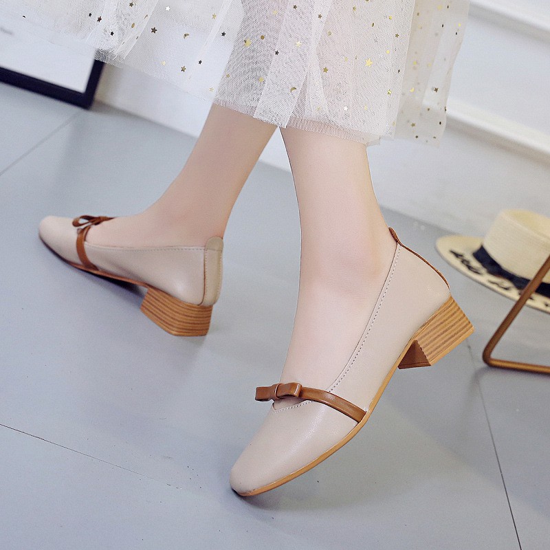 Giày tiểu thư phong cách đơn giản sang trọng quí phái dễ kết hợp đồ V191 | BigBuy360 - bigbuy360.vn