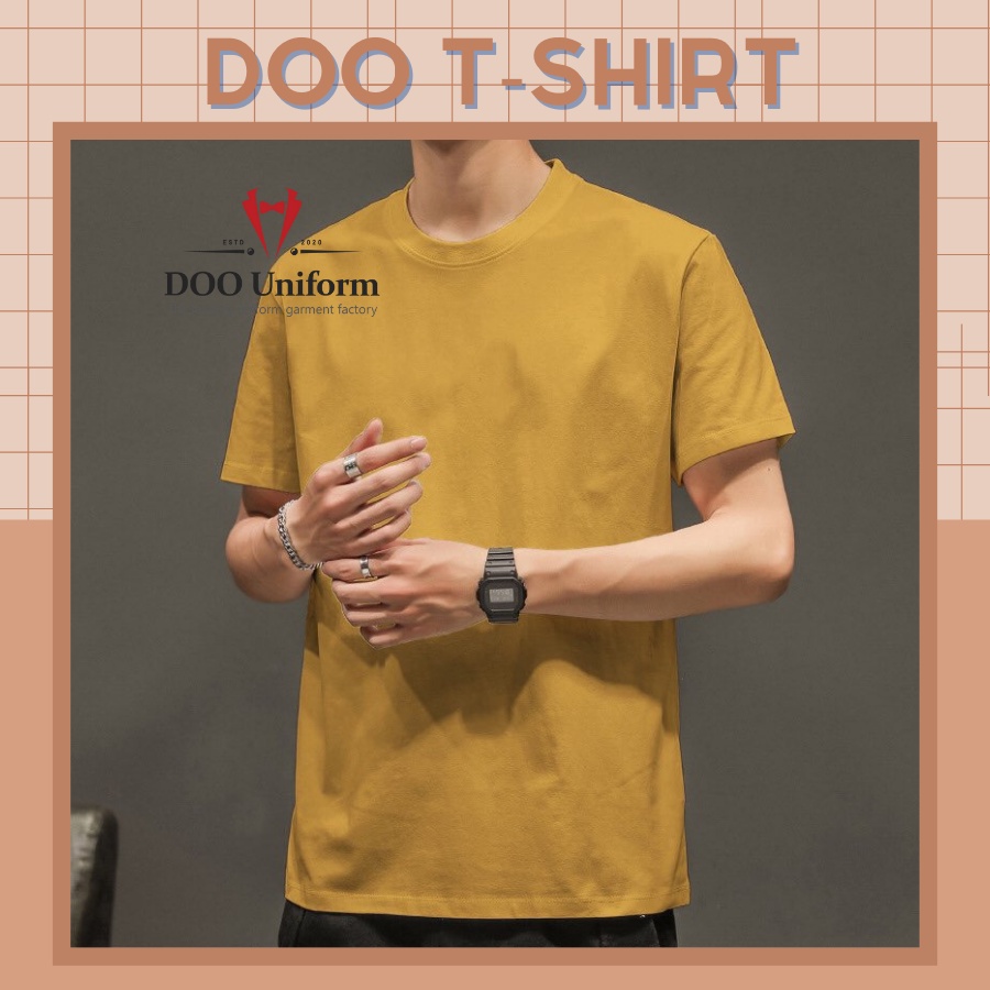 [DOO T-SHIRT] Áo thun Nam Basic trơn