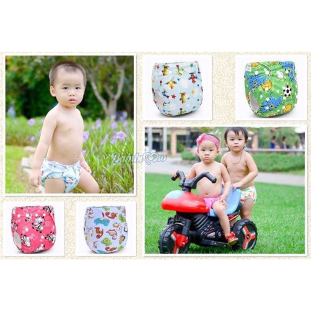 TẢ VẢI BAN NGÀY SIZE M ( 3-16kg) Bambi Mio
