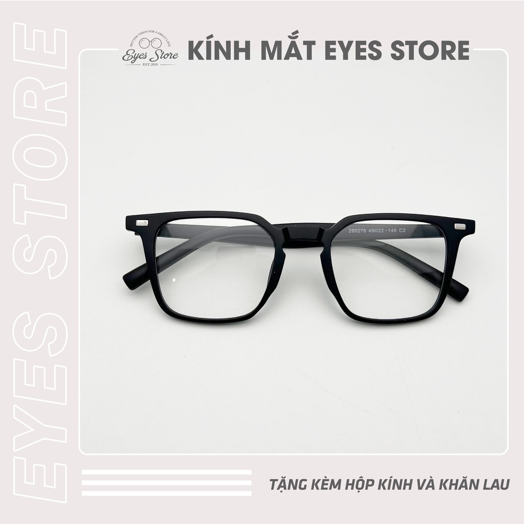 Gọng Kính Cận Nam Nữ EYESSTORE 280278 - Nhựa Lõi Thép