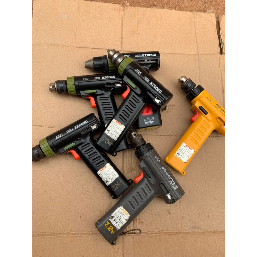 Khoan pin Nati 7,2v Nhật bãi  tự độ pin