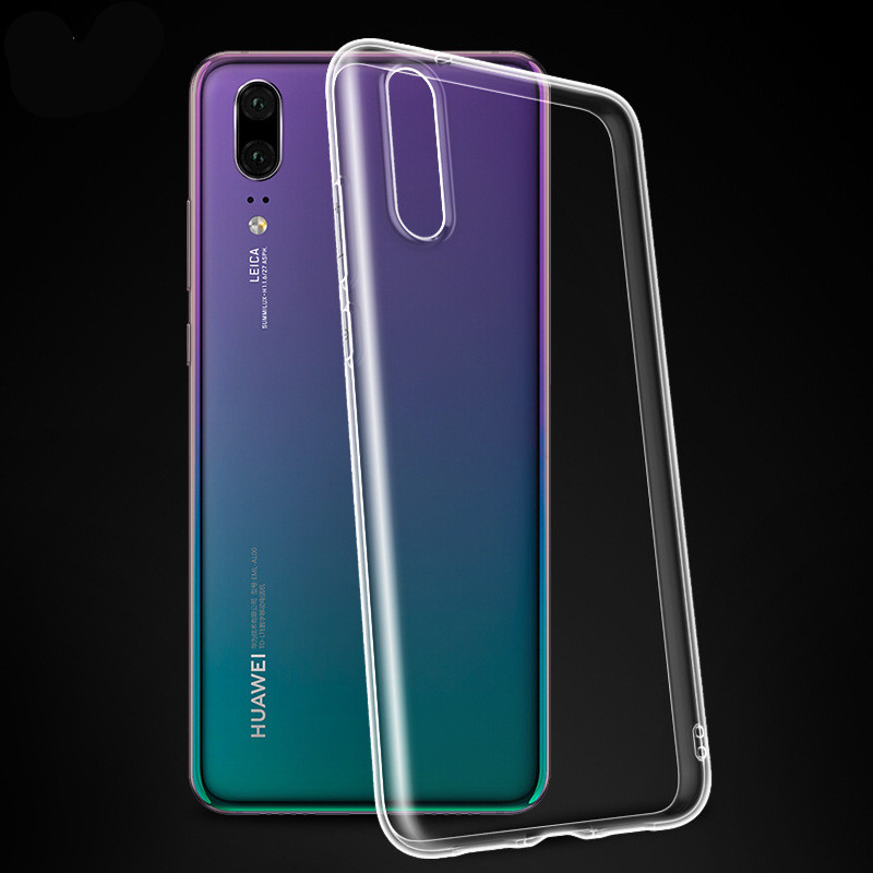 Ốp lưng TPU silicone trong suốt chống sốc cho Huawei Mate 20 X Honor 8X Y7a Y7 Pro Y7P Y5P Y6P Y6s Y9s Y9 Prime 2019