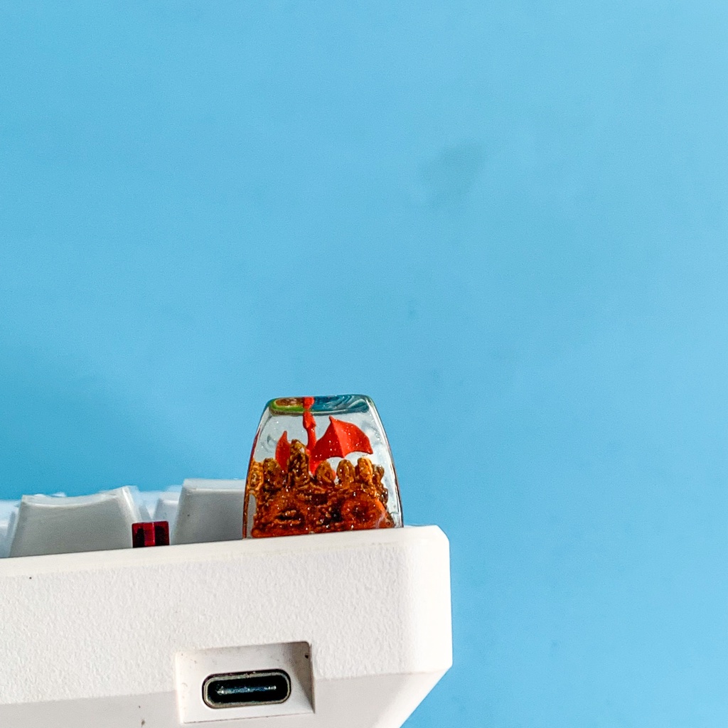 Nút bàn phím cơ máy tính - Artisan keycap - Pokemon Keycap - Resin keycaps