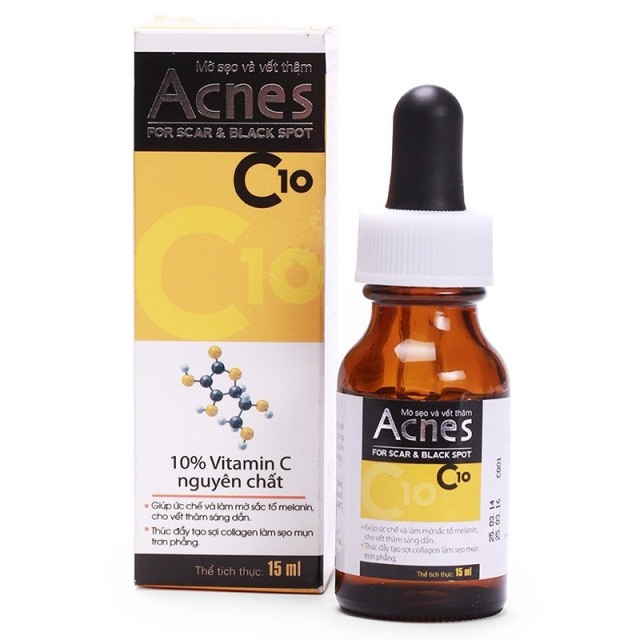 Acnes C10 - Dung dịch làm mờ sẹo và vết thâm