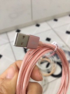 Dây cáp sạc bọc dù dài 2m các loại type-c, micro, iphone