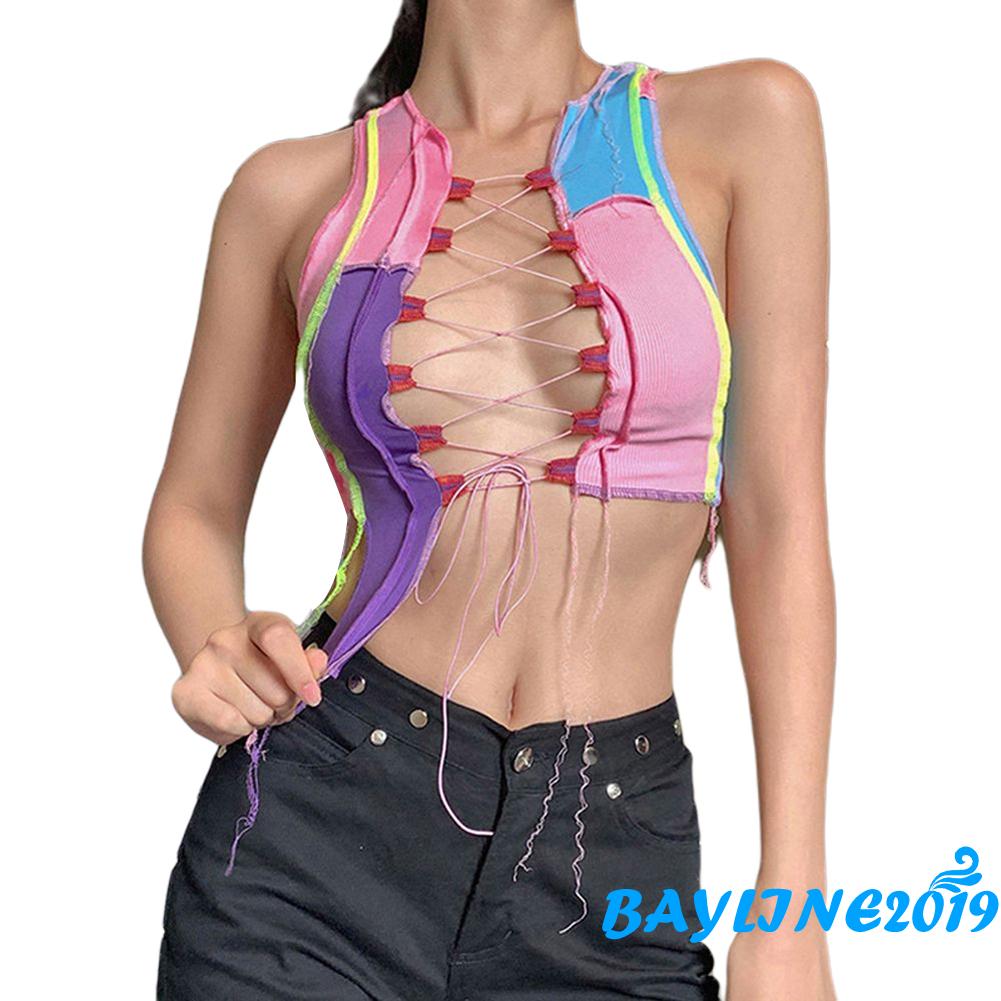 Áo Lửng Hai Dây Thời Trang Quyến Rũ Dành Cho Nữ | BigBuy360 - bigbuy360.vn