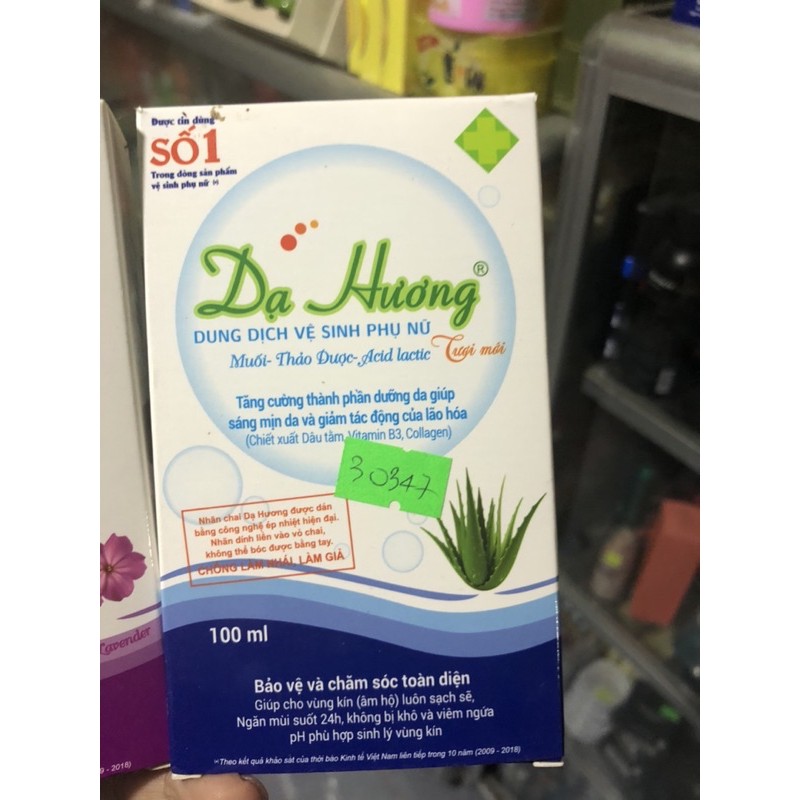 Dung Dịch Vệ Sinh Dạ Hương 100ml