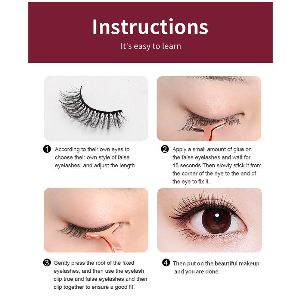 Lông Mi Giả Nối Dài Tự Nhiên 8-25mm Cho Nữ