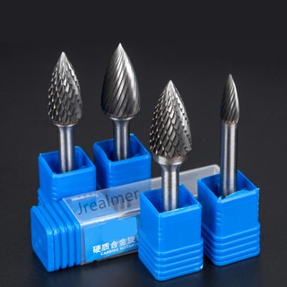 Mũi mài hợp kim vonfram chân 6mm G kiểu Tungsten Carbide Burrs Mata Porting Tool