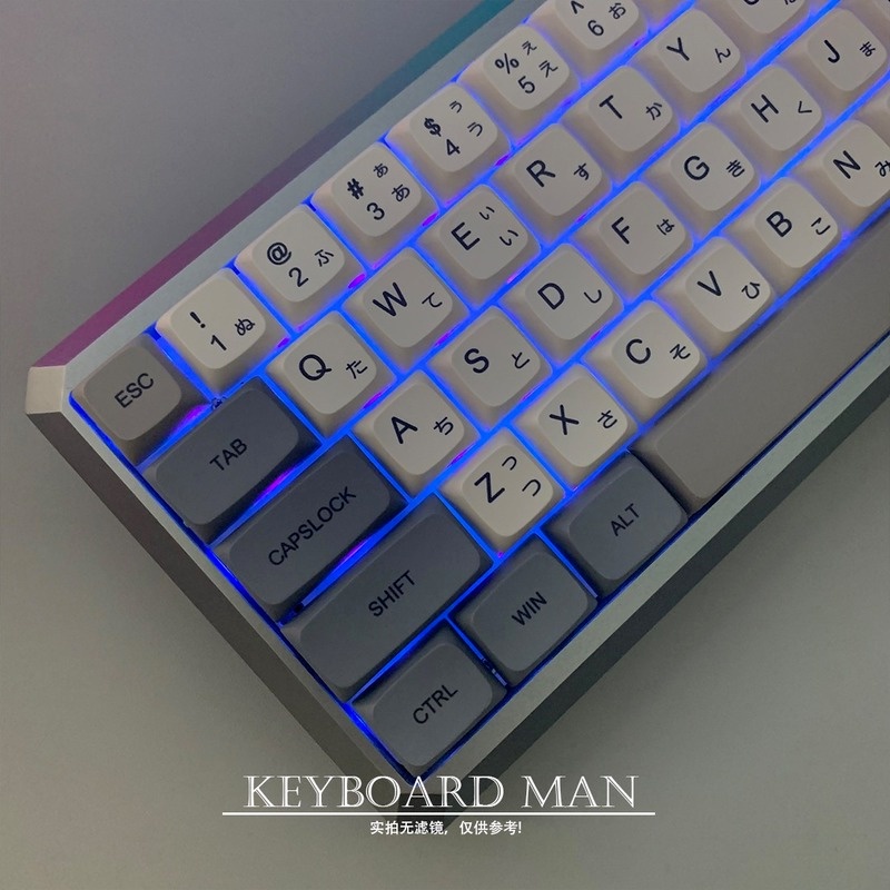 121 Phím Vision Keycaps XDA Profile Retro PBT Dye Phụ Bàn phím cơ học Keycap