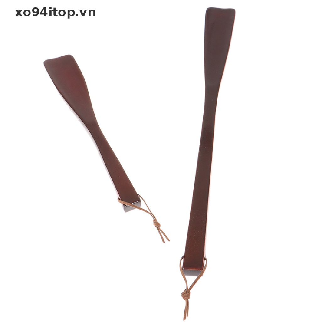 Xoitop Dụng Cụ Hỗ Trợ Mang Giày Bằng Gỗ Với Tay Cầm Dài Linh Hoạt Tiện Dụng