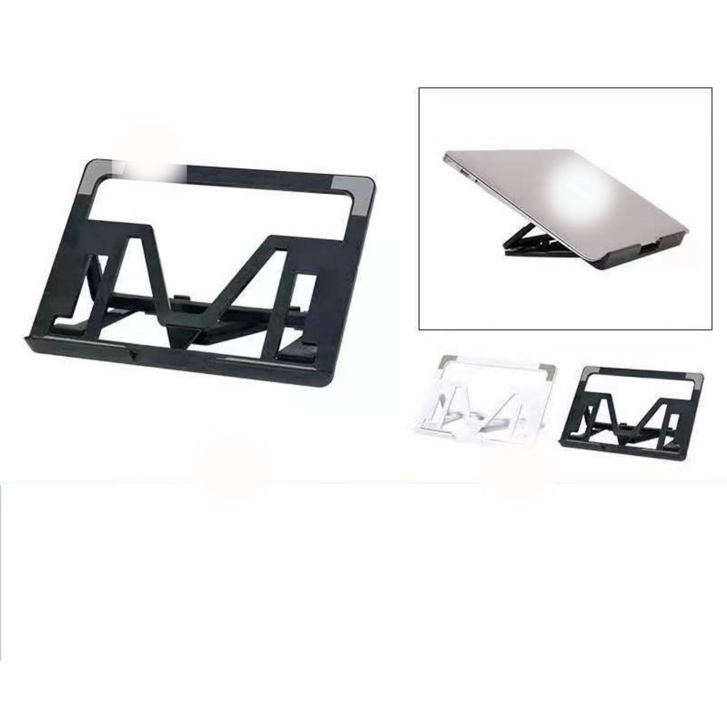Giá đỡ LAPTOP, MACBOOK, IPAD S156 bằng nhựa ABS có thể điều chỉnh được độ cao, đế tản nhiệt laptop