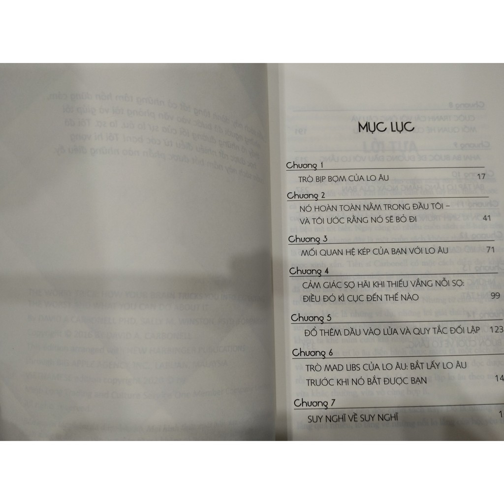 Sách - Trò bịp bợm của lo âu