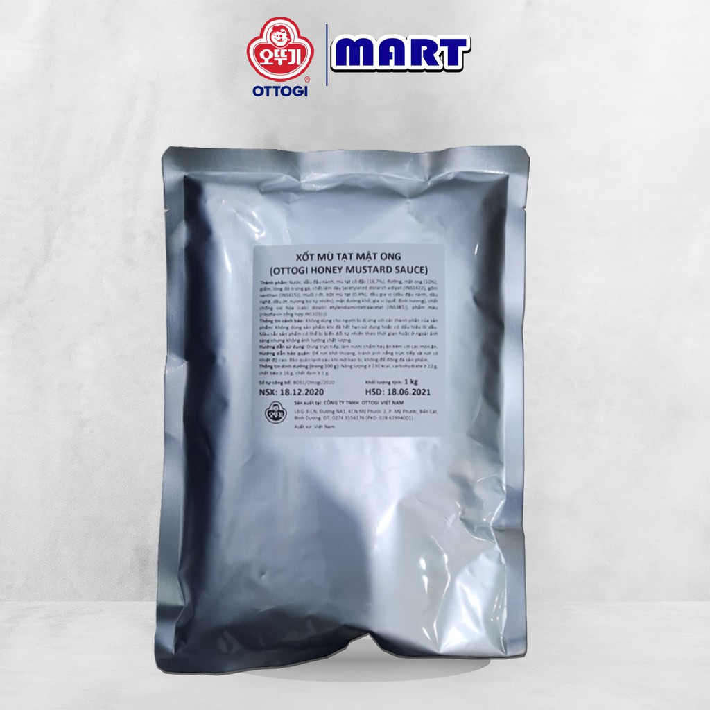 [FREESHIP❤️] - Xốt Mù Tạt Mật Ong Ottogi 1kg