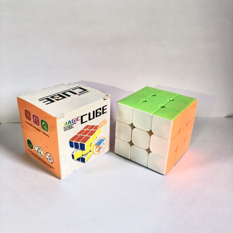 Đồ chơi Ru Bíc Speed Cube 3x3x3, Rubic 3 Tầng Khối Lập Phương Ma Trận Lõi Cứng Cáp, Xoay Trơn, Siêu Mượt