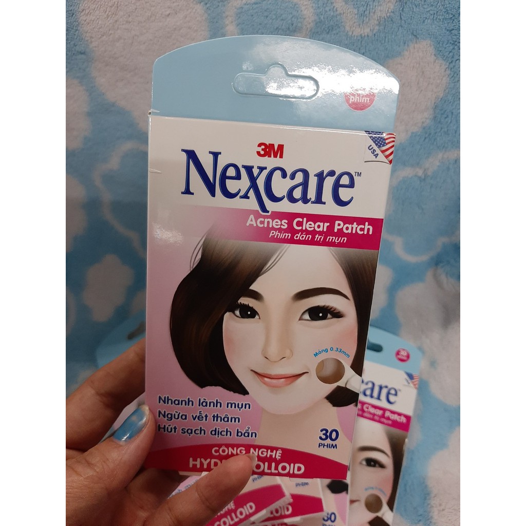 Miếng dán mụn Nexcare 30 miếng