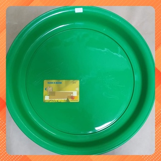 H03 - 10 cái mâm lót cu, nuôi chim, phi 36cm, xanh/dương